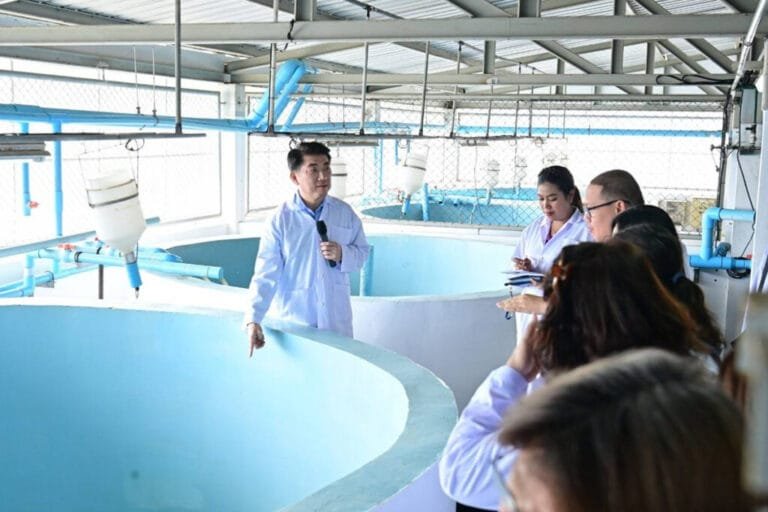ลุยฟาร์มยี่สาร CPF มั่นใจ ไม่ใช่ต้นตอระบาดปลาหมอคางดำ