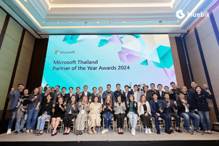 Bluebik คว้ารางวัล “Microsoft Thailand Partner of the Year Awards 2024” ในสาขา “AI Innovation” ตอกย้ำความเป็นตัวจริงด้านAI