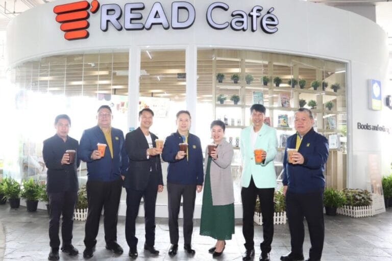 OKMD บางจาก ศูนย์ราชการฯ แจ้งวัฒนะ ผุด READ Cafe แห่งแรก
