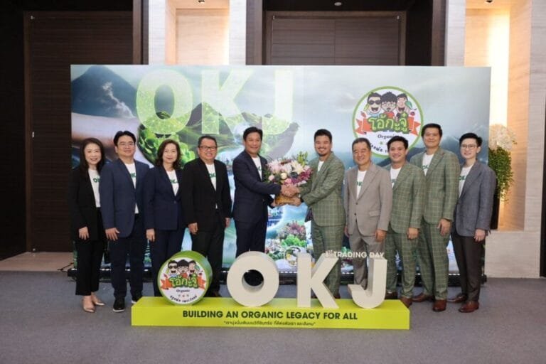 ‘ดิษทัต’ ซีอีโอ OR ร่วมยินดีกับ OKJ เข้าตลาดหลักทรัพย์ฯวันแรก