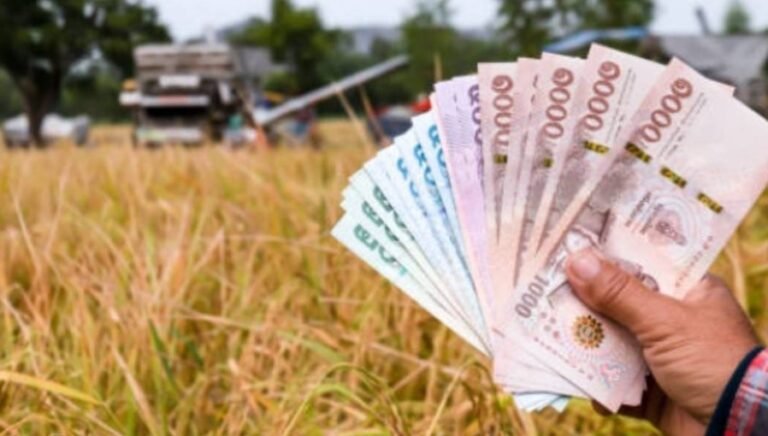 ชาวนารอเลย! จ่ายเงินไร่ละ 1,000 บาท เริ่มวันแรก 16 ธ.ค.