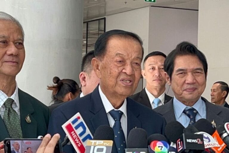 วันนอร์ ยังไม่เห็นคำร้อง สอบจริยธรรม บิ๊กป้อม