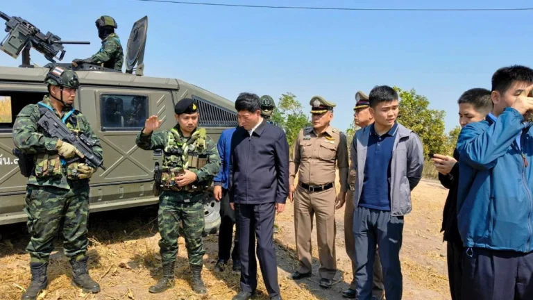 รมช.จีนลุยเอง นำทีมลงแม่สอด ช่วยเหยื่อแก๊งคอลเซ็นเตอร์ “ชาวมังกร” ข้ามแดน