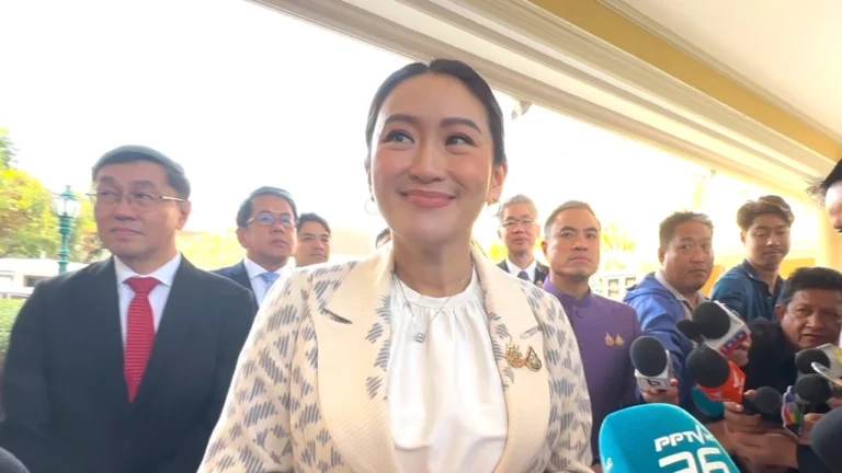 “อิ๊งค์” บอกไม่เป็นไร ภท. โหวตสวนร่างประชามติ ชี้พรรคร่วมเห็นต่างได้