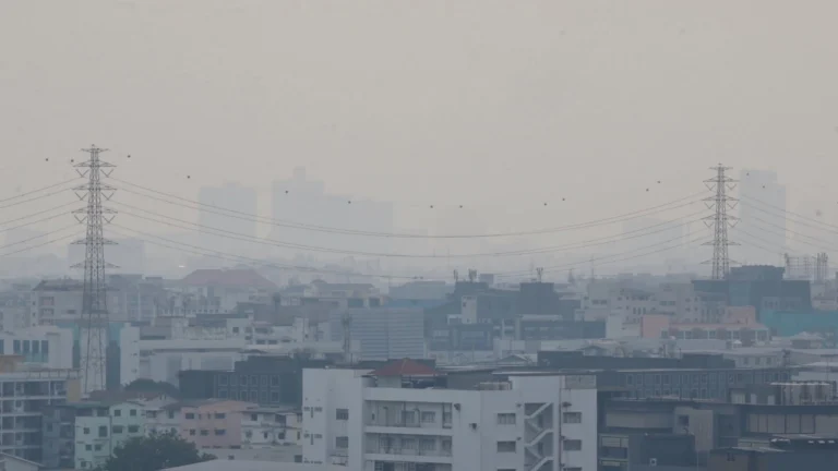 ค่าฝุ่น PM 2.5 เกินมาตรฐานหลายจังหวัด กทม. สีส้ม 30 พื้นที่ มากสุดที่บางนา