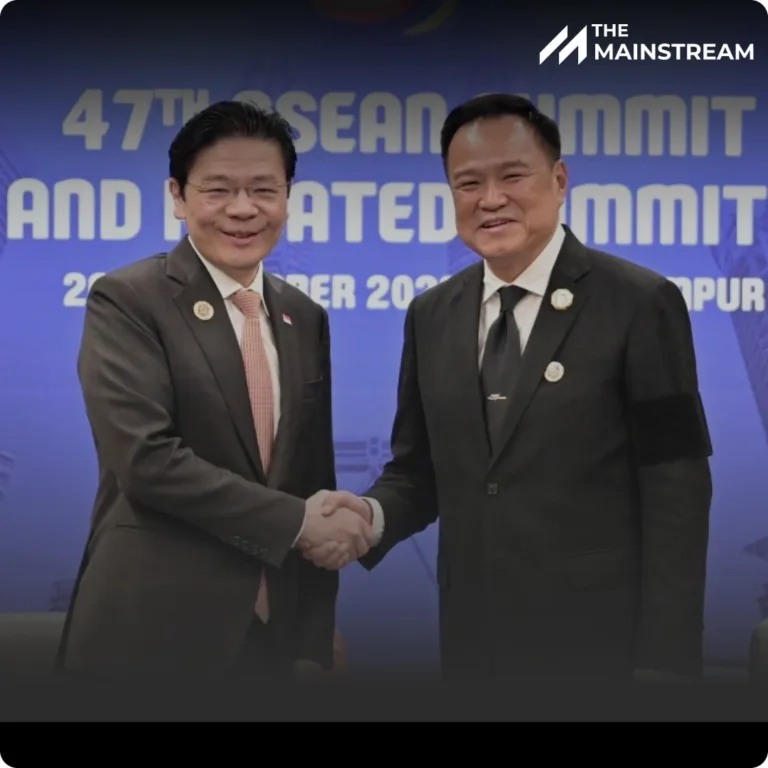 อนุทิน หารือผู้นำสิงคโปร์ ผนึกกำลังต้านสแกมเมอร์ พร้อมยกระดับความสัมพันธ์