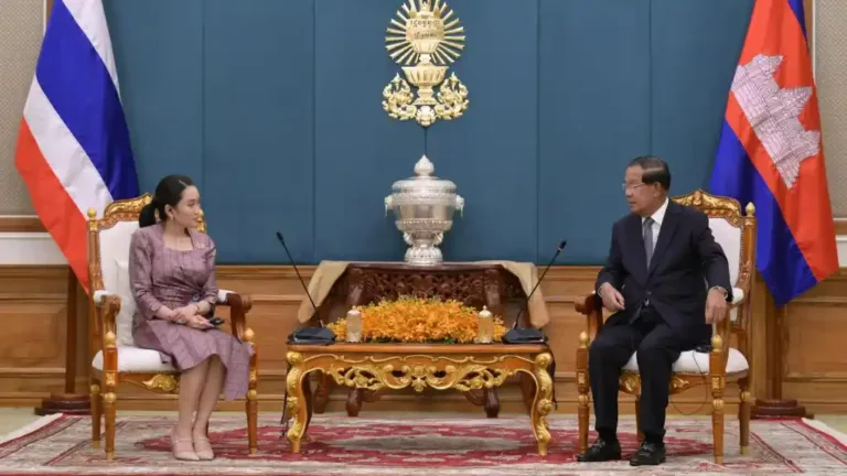 แพทองธารพบฮุน เซน เสริมสัมพันธ์ไทย-กัมพูชา เดินหน้าความร่วมมือเศรษฐกิจและรัฐสภา