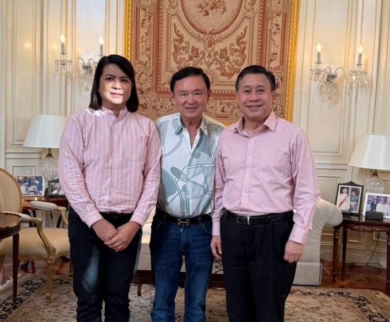 “จักรภพ”  จับมือ คู่ชีวิต เข้าพบ “ทักษิณ” เชิญเป็นเถ้าแก่จดทะเบียนสมรส