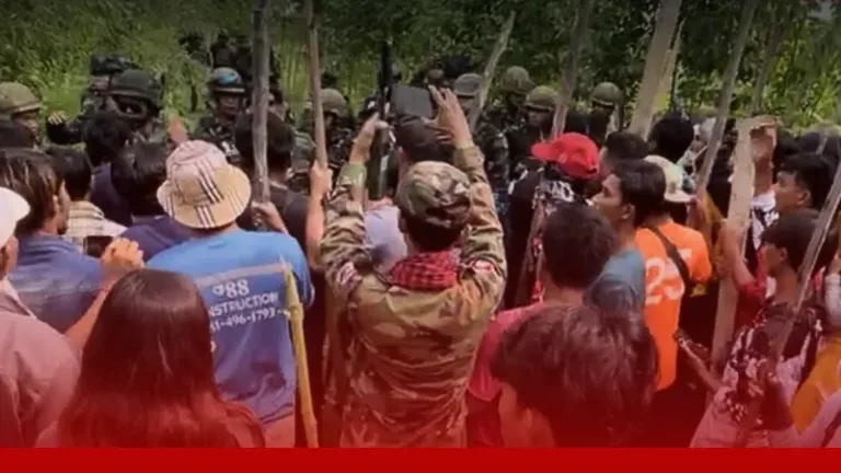 ชายแดนบ้านหนองจานตึงเครียด กัมพูชาใช้เด็กและผู้สูงอายุเป็นโล่มนุษย์ กดดันให้ทหารไทยถอย