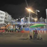 ดินทรุดวงเวียนใหญ่จากเหตุรั่วซึมในโครงการรถไฟฟ้าสายสีม่วงใต้ กทม.ปิดถนน อพยพประชาชน เร่งซ่อมแซมและเฝ้าระวังตลอด 24 ชั่วโมง