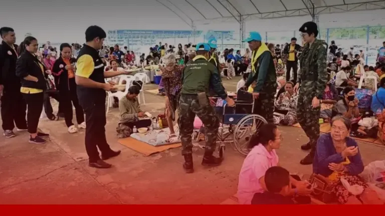 ชายแดนระอุ! บ้านกรวดบุรีรัมย์อพยพเกือบ 100% หลังระเบิดลงกว่า 70 ลูก