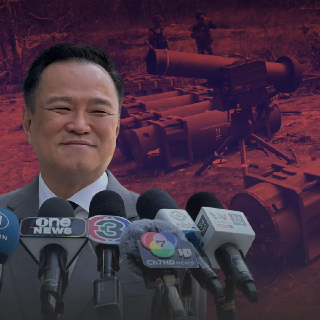 อนุทินแจงสถานการณ์ชายแดนไทย-กัมพูชา รอกองทัพตรวจสอบขีปนาวุธจีน พร้อมเตรียมเที่ยวบินรับคนไทยหลายพันคนกลับประเทศ » The Mainstream