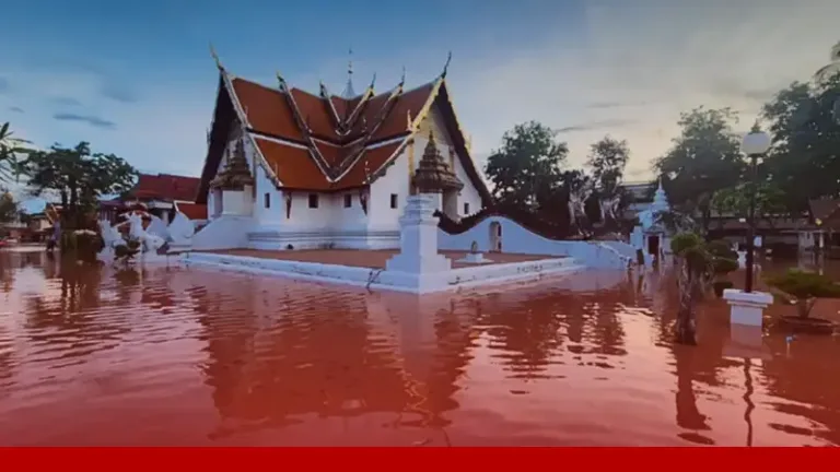 พายุวิภาถล่มหนัก น่านวิกฤติ-หวั่นกระทบภาพมรดกวัดภูมินทร์