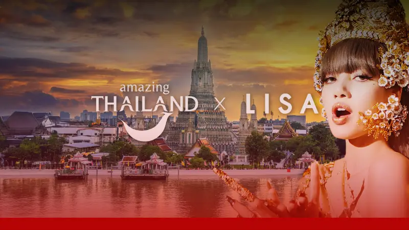 ลิซ่า ลลิษา นั่งแท่น Amazing Thailand Ambassador โปรโมทท่องเที่ยวไทยปี 2569 » The Mainstream
