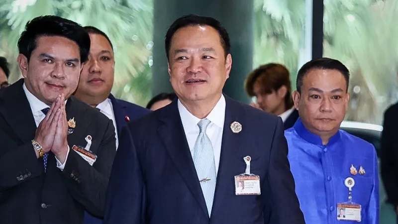 อนุทิน ขอบคุณพรรคประชาชนหนุนโหวตนายกฯ ย้ำพร้อมเซ็นรับทุกเงื่อนไข » The Mainstream