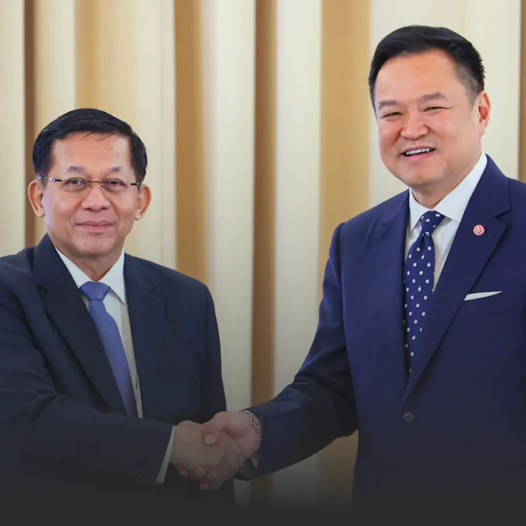 อนุทิน-มิน อ่อง หล่าย ออกแถลงการณ์ร่วม ยกระดับความร่วมมือไทย-เมียนมา » The Mainstream อนุทิน-มิน อ่อง หล่าย ออกแถลงการณ์ร่วม ยกระดับความร่วมมือไทย-เมียนมา ปราบอาชญากรรมข้ามชาติ แก้หมอกควันและมลพิษทางน้ำ