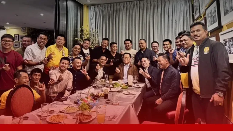 เอกนัฏ–ลูกหมีนำทีมพลังชุมพร ดินเนอร์อนุทินท่ามกลางกระแสย้ายซบภูมิใจไทย