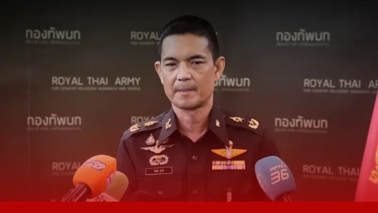 โฆษกกองทัพบกย้ำยึดหลักมนุษยธรรม ปมผลักดันกัมพูชาออกจากสระแก้ว