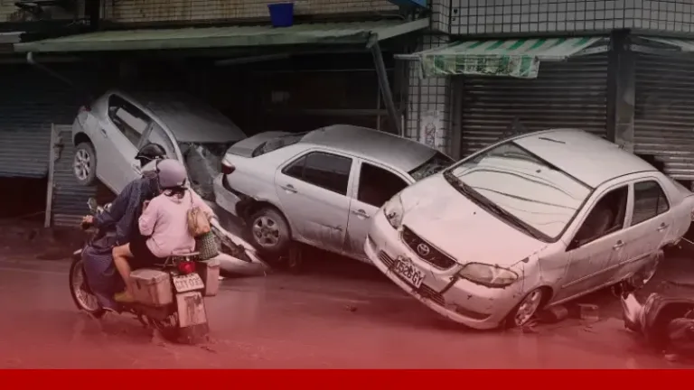 ไต้ฝุ่น “รากาซา” ถล่มไต้หวัน ดับ 17 ศพ สูญหาย 17 ราย เมืองฮัวเหลียนเสียหายหนัก