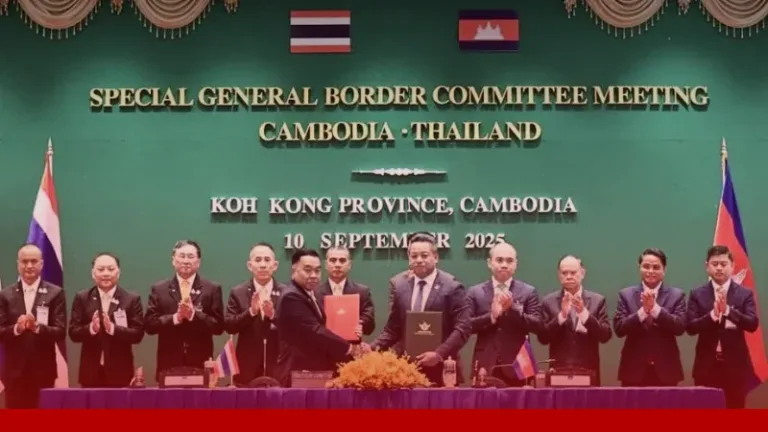 ไทย-กัมพูชาถก GBC สมัยพิเศษ เห็นชอบถอนอาวุธ-กู้ทุ่นระเบิด พร้อมร่วมปราบสแกมเมอร์